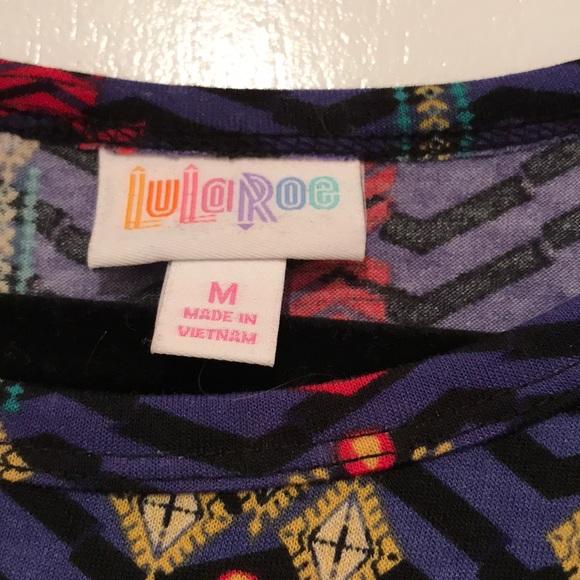 Lularoe Carly, M, EUC, Aztec print - Picture 2 of 2